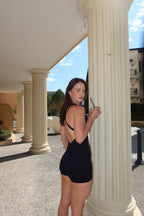 ELYSIAN BLACK BODYCON