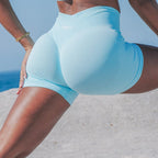 THE SCULPT SERIES MIST BLUE SHORTS