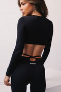 HIGH WAISTED ELYSIAN BLACK SCULPT LEGGINGS