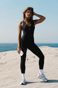 THE INFINITY BACKLESS BLACK CATSUIT