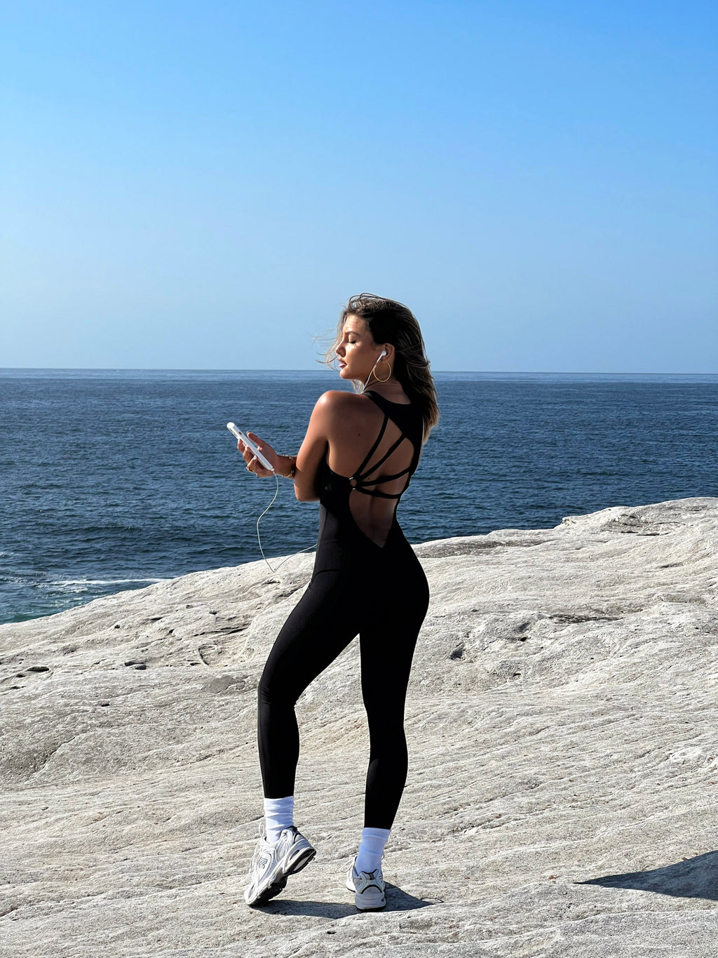 THE INFINITY BACKLESS BLACK CATSUIT